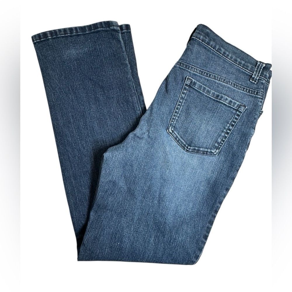EUC Gloria Vanderbilt Women’s Classic Blue Denim Straight Leg Jeans - Size 8 - Picture 5 of 7
